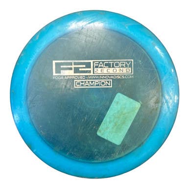 Used Innova F2 CHAMP DRIVER  Disc Golf Driver Royal Blue 166g 11450-S000519655