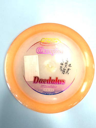 Used Innova CHAMPION DAEDALUS Disc Golf Driver Pink 11860-S000309021