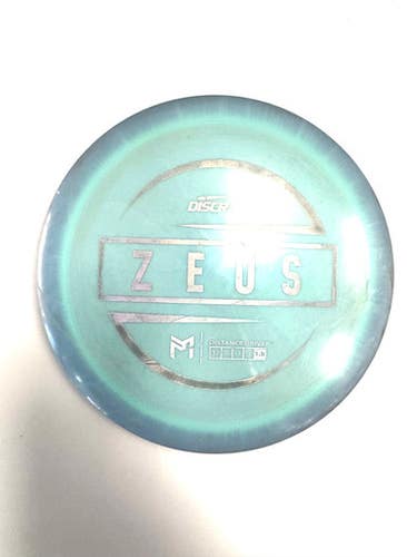 Used Discraft ZUES Disc Golf Driver Royal Blue 171g 11860-S000309013