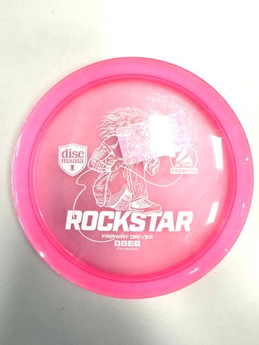 Used Discmania ROCKSTAR Disc Golf Driver Pink 11860-S000309016