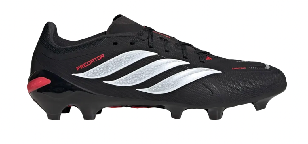 Size 10 - adidas Predator League FG 'Core Black Cloud White Lucid Red' JR7881