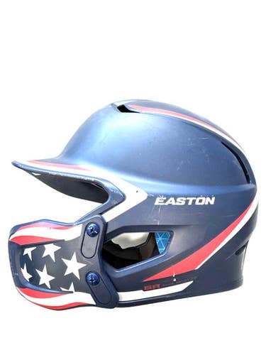 Used Easton Z5 6 1/2 7 1/8 Batting Helmet No Mask Navy Blue One Size 11860-S000308971