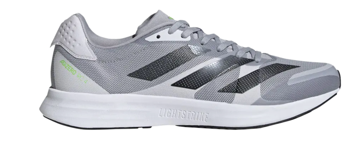 Size 10 - Adidas Adizero RC 4 'Halo Silver Black' gx6667