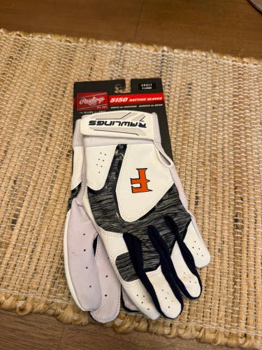 XL Rawlings 5150 Batting Gloves (New)