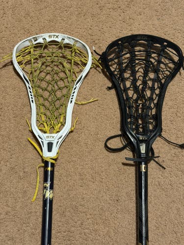 STX Crux Pro 600 Raise High Women’s Lacrosse Sticks Bundle Lot