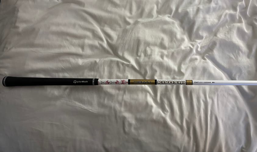 Mens Oban Kiyoshi White 65 G stiff flex shaft
