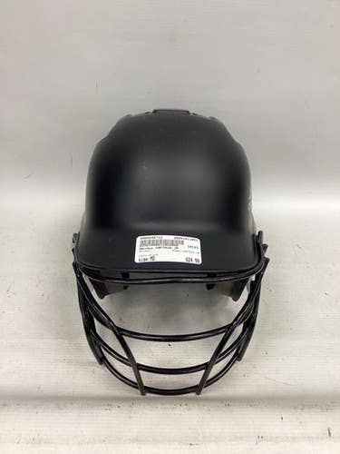 Used Adidas CAPTAIN JR Batting Helmet w/Mask Black MD 11851-S000046712