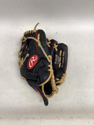Used Rawlings HIGHLIGHT BB/SB Glove RH Throw Black 10 1/2" 11851-S000046711