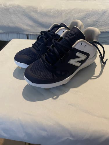 Blue Women's Size M 5.0 (W 6.0) New Balance Low Top Metal (New)