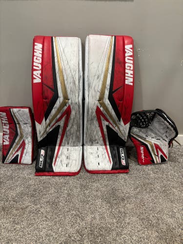 34" 2024 Vaughn SLR4 Pro Carbon Regular Goalie Full Set Pro Stock (Used)