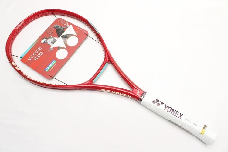 *NEW* 2026 YONEX VCORE 100D (305g) GEN 8 TENNIS RACQUET (4 3/8) RUBY RED