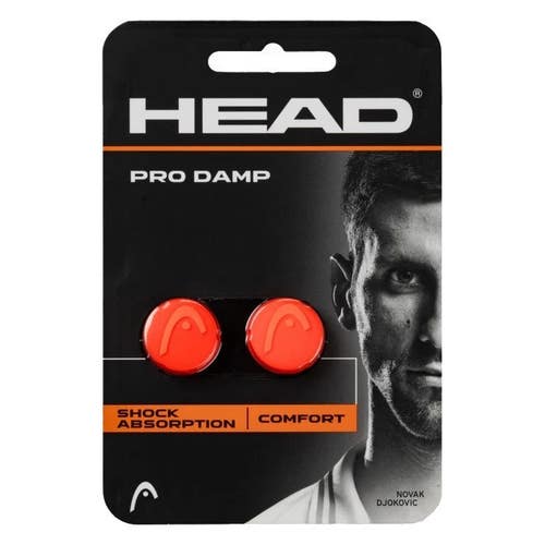 JPN STOCK: HEAD "PRO DAMP" TENNIS RACQUET VIBRATION DAMPENERS. #285515 (SOLAR)