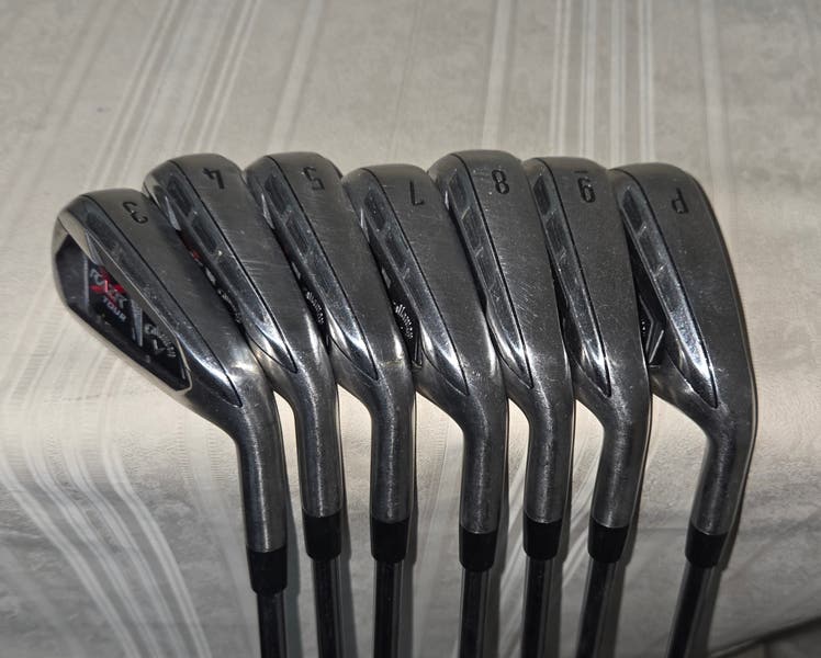 Callaway Razr X Tour Iron 3,4, 5,7,8,9,PW Dynamic Gold R300