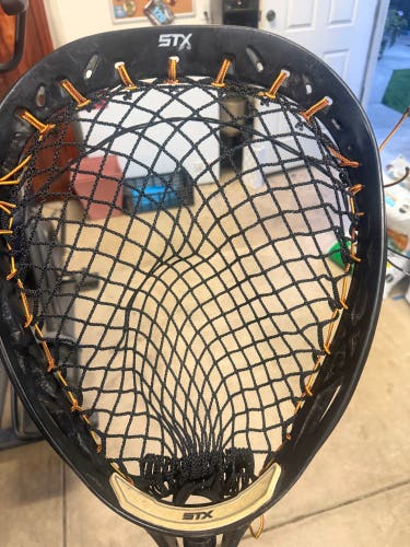 Used Strung STX Eclipse Goalie Head