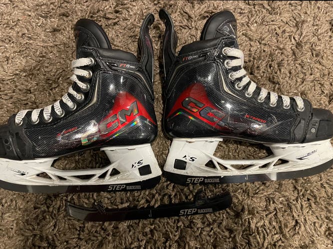 CCM JetSpeed FT8 Pro Hockey Skates Size 3 (Used)