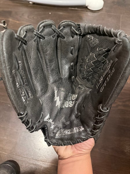 Mizuno Sure Fit Max Flex Prospect Baseball Glove Black LHT GPP1150 11.5”