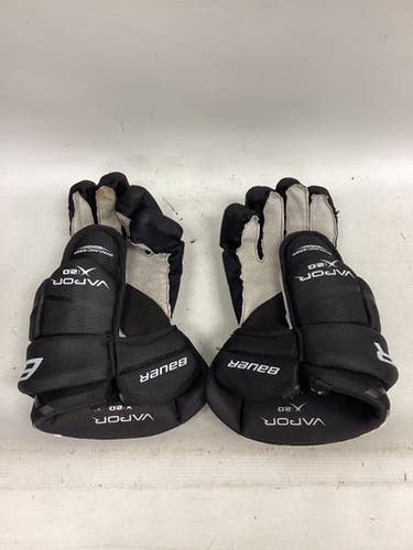 Used Bauer VAPOR X20 Senior Gloves Black 15" 11851-S000046491