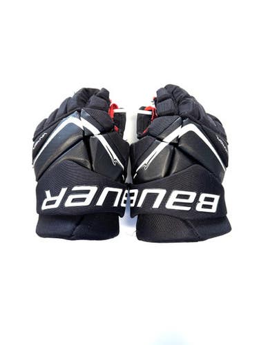 Used Bauer VAPOR FLY40 Junior Gloves Black 12" 11860-S000308734