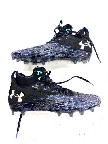 Used Under Armour LAX Cleats Mens Black Senior 11 11860-S000308937