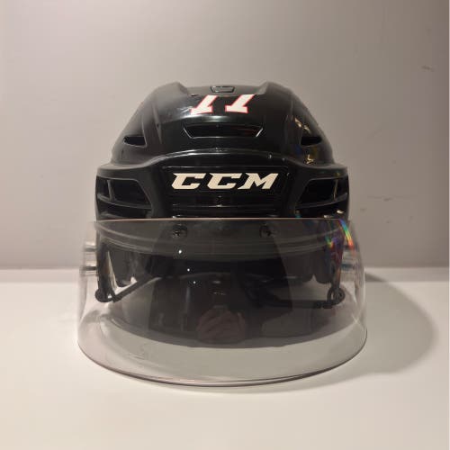 Niagara IceDogs Large CCM Tacks 710 Helmet Pro Stock (Used)