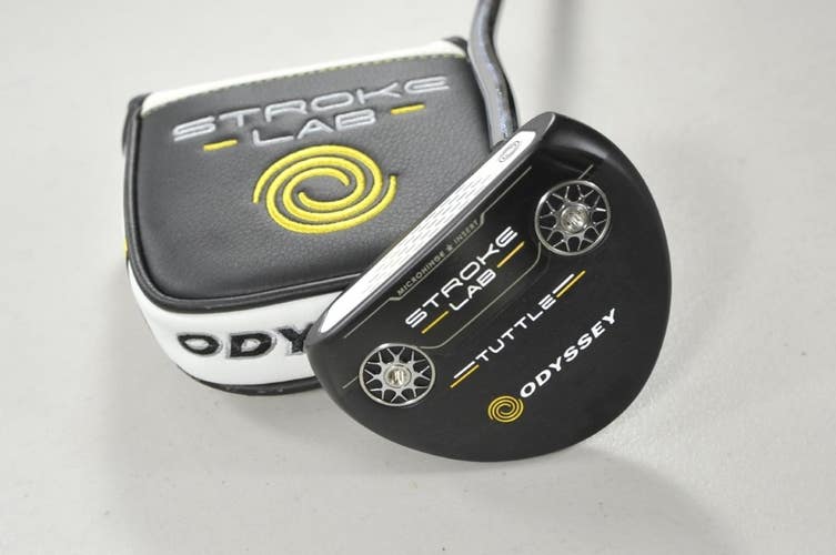 Odyssey Stroke Lab Tuttle 35" Putter Right Stroke Lab Steel with Cover # 216358