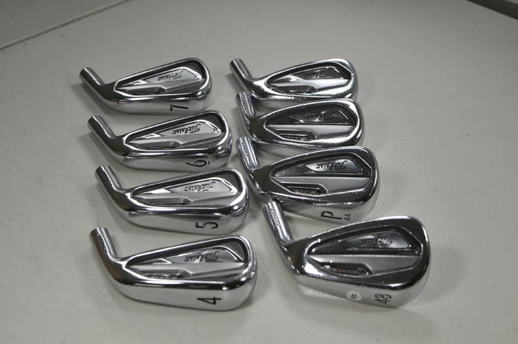 Titleist T100S 2019 4-PW,48* Iron Set HEADS ONLY  # 209314