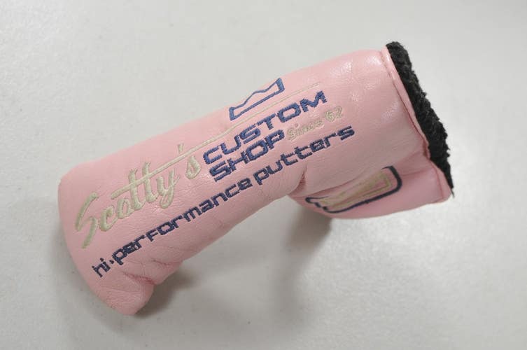 Scotty Cameron Custom Shop Hi Performance Pink Blade Putter Head Cover  # 216110