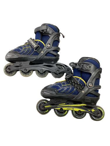 Used Schwinn ADJUSTABLE 5-8 Senior Rec Fitness Skates Navy Blue Adjustable 11613-S000182258
