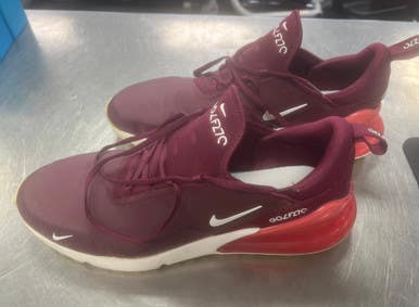 Used Nike Mens Golf Shoes Maroon Senior 15 11497-C000157850