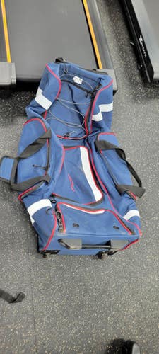 Used ROLLER BAG BB/SB Player Wheeled Bag Navy Blue 11497-S000157841