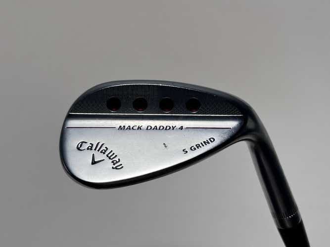 Callaway Mack Daddy 4 Chrome Wedge 54* 10 Bounce S-Grind S200 115g Steel Mens RH