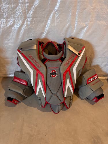 Large 2024 Vaughn SLR4 Pro Carbon Goalie Chest Protector Pro Stock (Used)