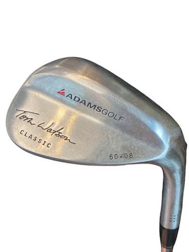 Used Adams Golf TOMM WATSON CLASSIC 60.8 Golf Wedge Mens RH Lob Wedge 11883-S000161905