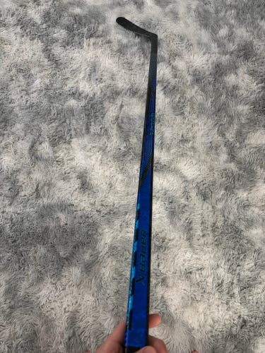 AHL Blue Senior Bauer Twitch Left Hand Hockey Stick P28M 77 Flex Pro Stock (Used)