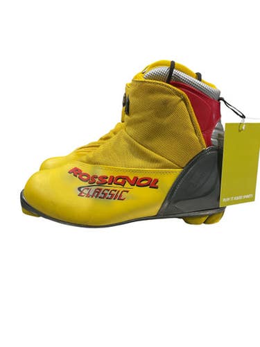 Used Rossignol Mens NNN XC Ski Boots Yellow M 08 / W 08.5-09 11847-S000035427