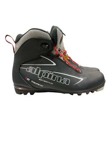Used Alpina Mens NNN XC Ski Boots Black M 08.5-09 / W 09-09.5 11847-S000035428