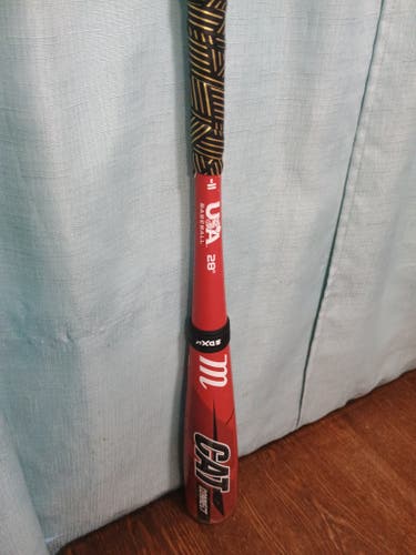 Marucci CAT Connect Hybrid USABat Certified Bat (-11) 17 oz 28" (Used)