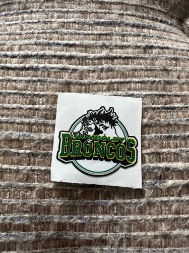 Humboldt Broncos Helmet Decal
