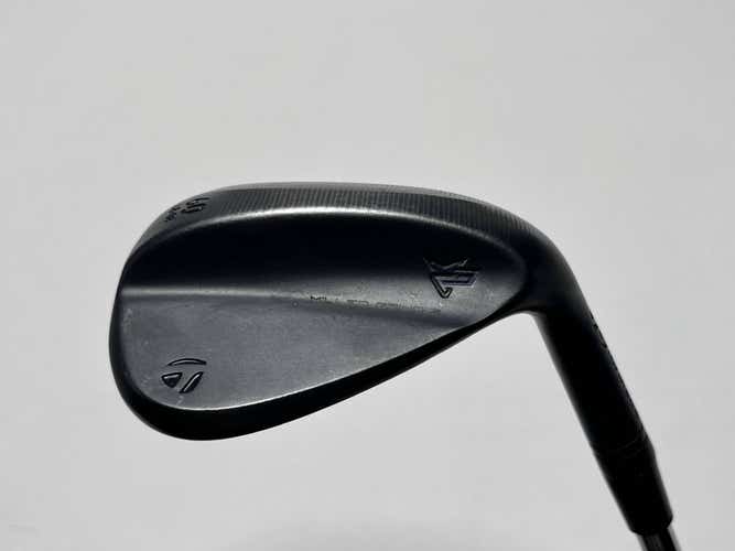 TaylorMade Milled Grind 3 Raw Black Wedge 60* 8 Bounce LB 6.5 X-Stiff Steel RH