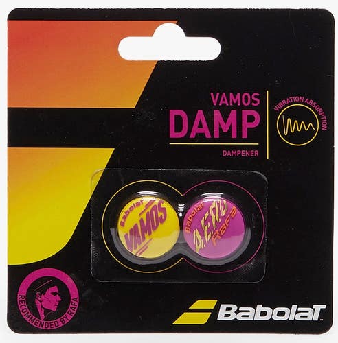 PACK OF 2X BABOLAT "VAMOS DAMP" TENNIS RACQUET VIBRATION DAMPENERS