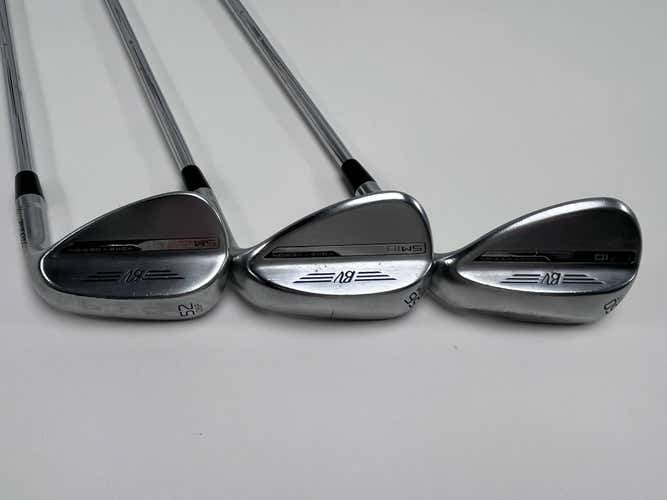Titleist Vokey SM10 Tour Chrome Wedge Set 52* 8 | 56* 8 | 60* 4 SM10 Wedge RH