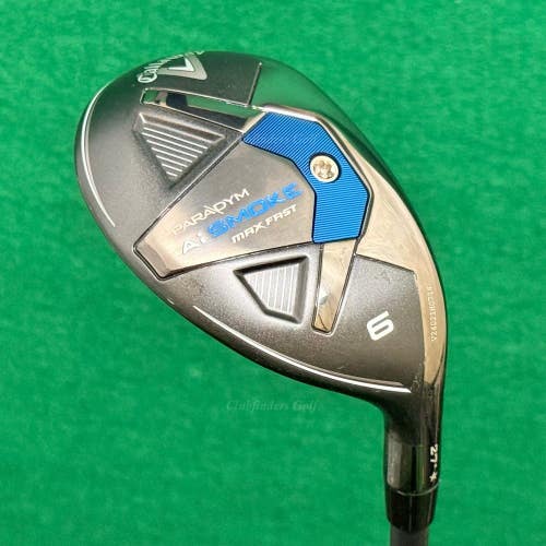Callaway Paradym Ai Smoke Max Fast 27* 6 Hybrid Cypher Fifty 5.0 Seniors w/HC