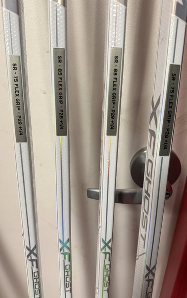*PROSHOP SALE* Brand new Senior CCM XF Ghost Left Hand Hockey Stick P28+1/4 85 Flex