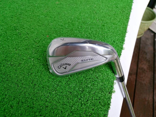 Callaway ELYTE 7-Iron w/ True Temper VECTOR 90g Stiff Flex Shaft