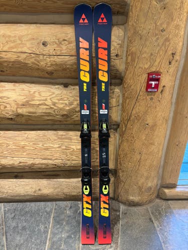 2026 Fischer Curv GTX Skis With Integrated Fischer RX 13 Bindings 175cm
