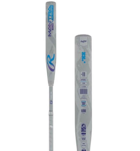 New 2025 Rawlings Mantra Reverse  (-10) & (-11) Fastpitch Softball Bat: RFP5MR