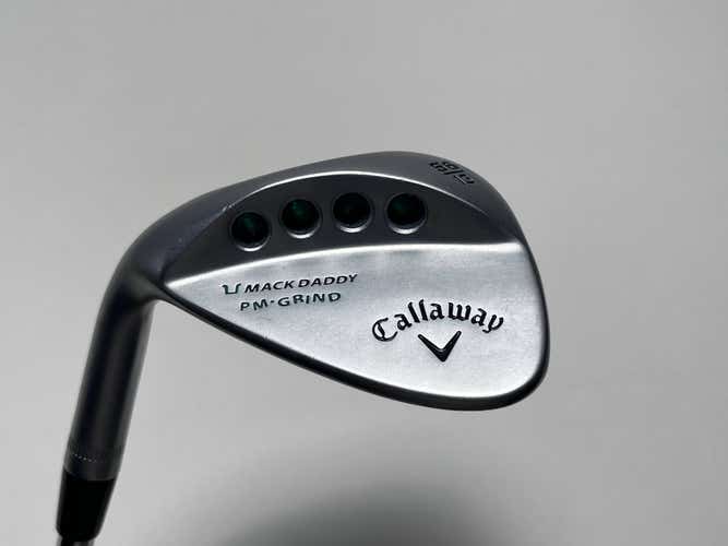 Callaway Mack Daddy PM Grind Wedge 56* 13 Bounce KBS Tour-V Wedge Steel Mens LH