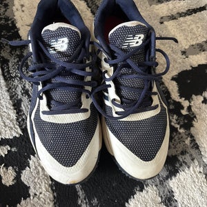 Blue Men's Size M 10.0 (W 11.0) Adult New Balance 4040 Low Top Turf Cleats (Used)