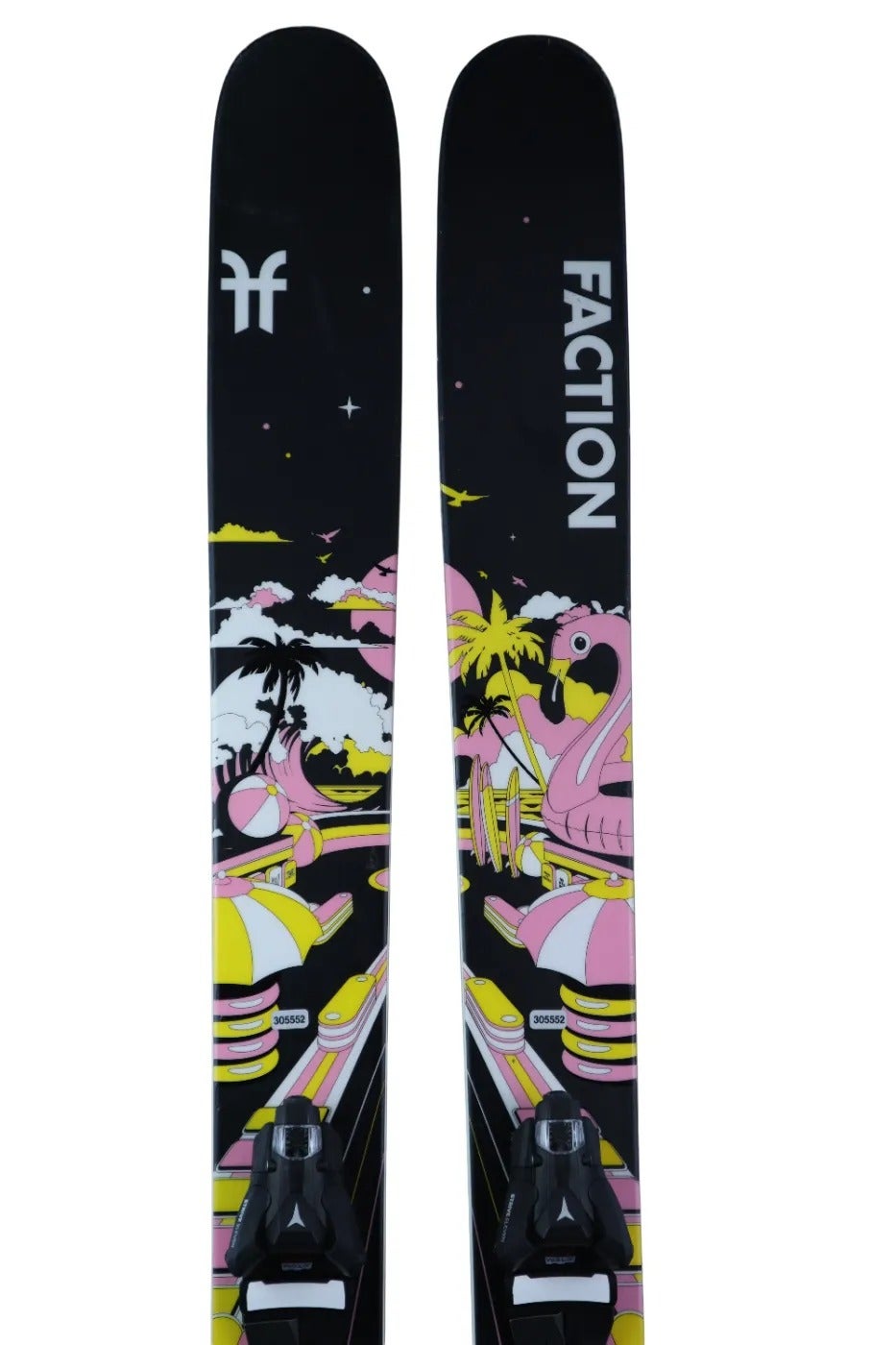 Used 2026 Faction Prodigy 4 Skis (179cm) w/ Atomic Strive 11