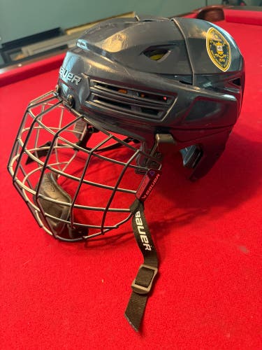 Small Bauer Re-Akt 75 Helmet with True Vision Oreo Cage